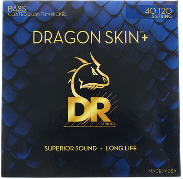 DR Strings Dragon Skin+ DBQ5-40 Coated