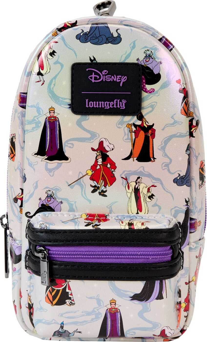 Loungefly Disney Schurken etui, iriserend