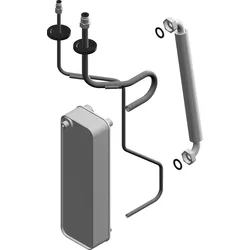 BOSCH Ersatzteil TTNR: 8738210367 Wärmetauscher m. Rohrleitung