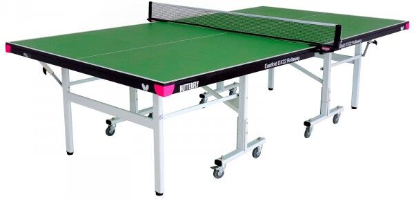 Butterfly Easifold Deluxe 22 Indoor Rollaway Table Tennis Table Green