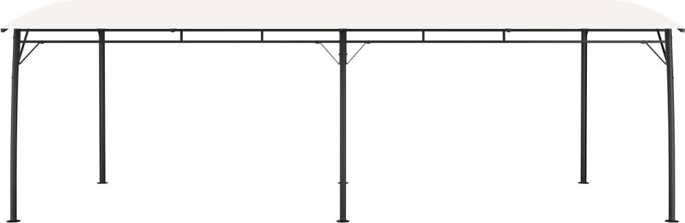 vidaXL Garten-Sonnenschutz 6x3x2,55 m Cremeweiß