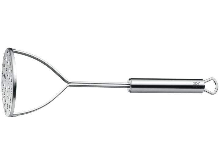 Kartoffelpresse WMF PROFI PLUS , silber (silberfarben), T:28,5cm, Edelstahl, Küchenpressen, Kartoffelpresse