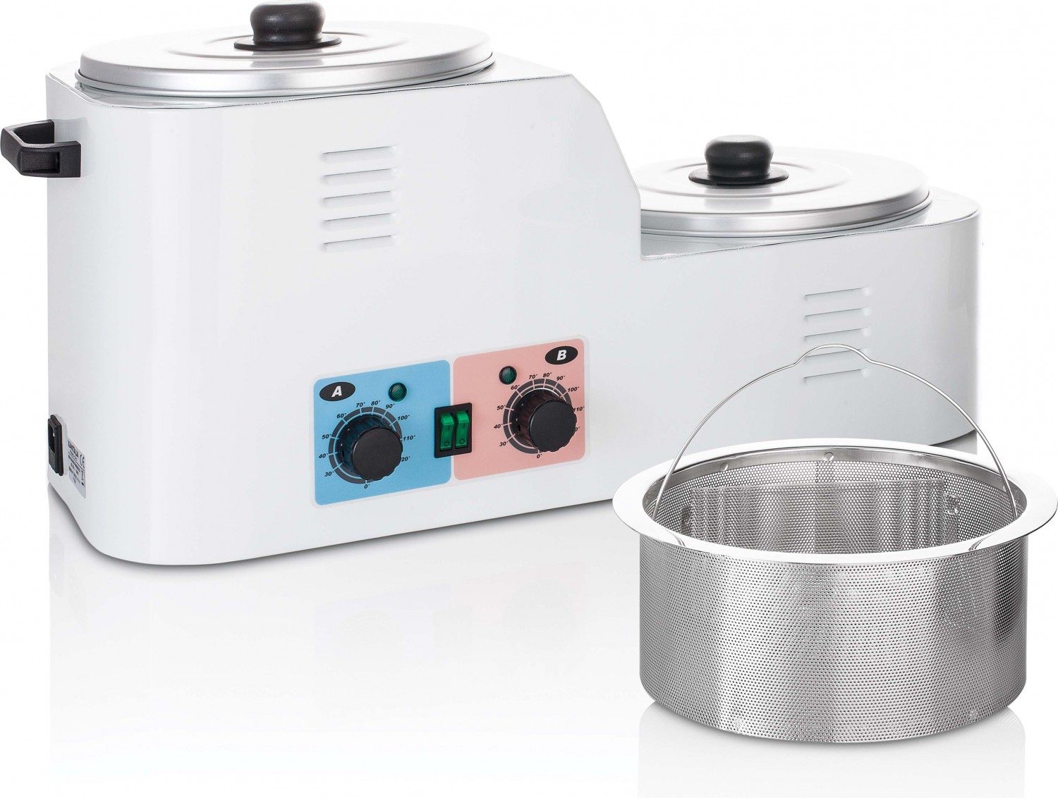 XanitaliaPro Wachswärmer mit zwei Becken XP-210.009