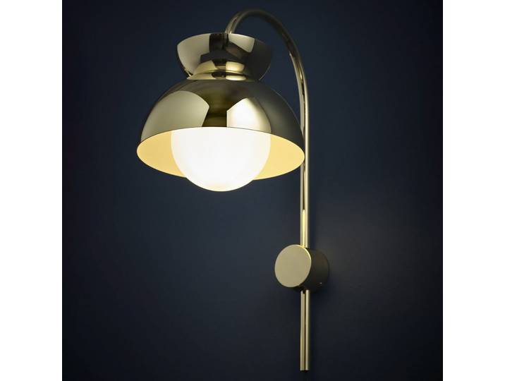 Butterfly Wandleuchte Brass - Frandsen - Wohnzimmer - Design - Metall - Einflammig