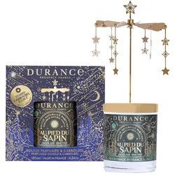 Am Tannenbaum - Set mit Karussel und Duftkerze 180g