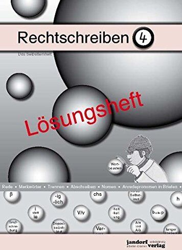 Peter Wachendorf - Rechtschreiben 4 (Lösungsheft) - Preis vom 11.10.2026 03:10:56 h