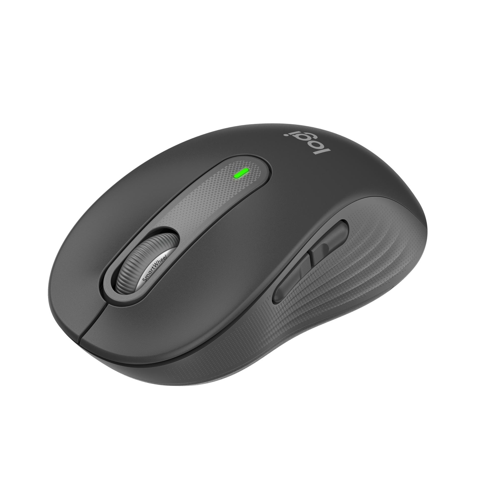 Logitech Signature M650 Grafit M - Bluetooth, Logi Bolt, 4000 DPI, Unterstützt von Logi Options+ 910-006253