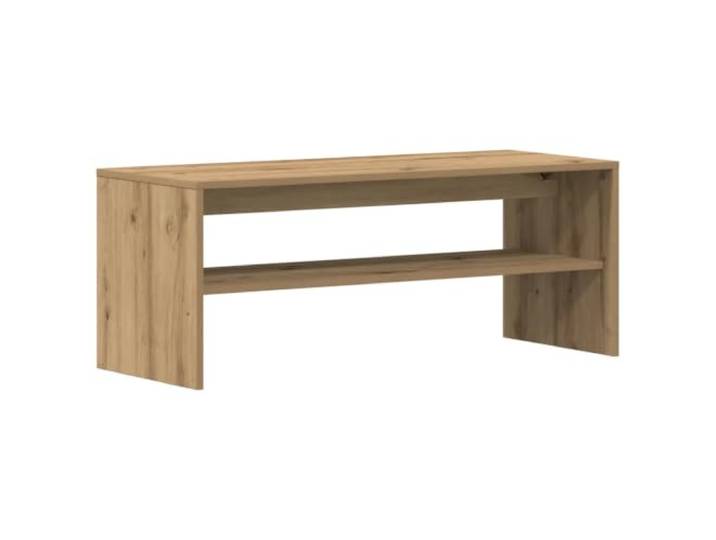 Helloshop26 TV-Möbel mit großem Stauraum, Wohnzimmer, 100 x 40 x 40 cm, Holz, Eiche, handwerklich gefertigt, 02_0051245