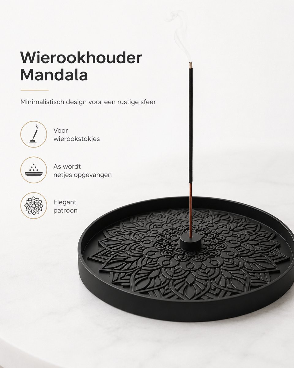 Skushy Mandala Wierookhouder Decoratief Accessoire