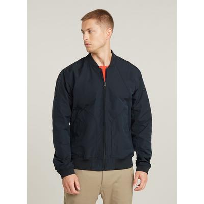 Bomberjacke G-STAR "Unpadded Bomberjacke", Herren, Gr. M, schwarz (salute), Obermaterial: 54% Elastomultiester, 46% Polyester, Jacken Bomberjacke