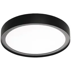 SG LEUCHTEN LED-Anbauleuchte 17W 4000K DISC 606045 1960lm schwarz Konverter