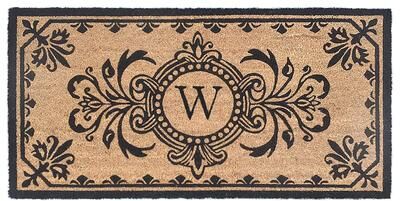 Lush Decor Dwell Vine Outdoor Mat Black