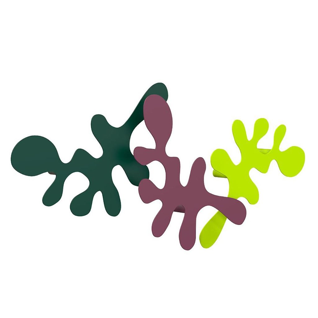 Frost Camouflage Wandhaken 3er-Set (grün/pflaume/lime) grün/pflaume/lime W3001-2