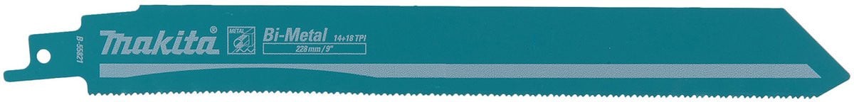 Makita B-55821 Reciprozaagblad voor staal, 205 mm