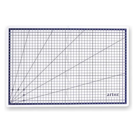 Artoz faltbare Schneidematte A3 (45 x 30 cm) (137608-27)