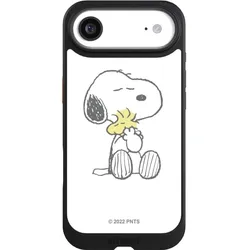 Nivocase Hülle für Apple iPhone Air Handyhülle NIVOcore Case Schwarz Liebe Peanuts Snoopy (Apple iPhone Air), Smartphone Hülle, Schwarz