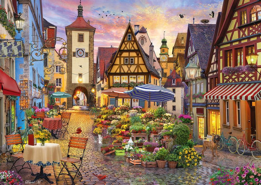 Selius Puzzel Romantisch Beieren Rothenburg ob der Tauber 1000 stukjes