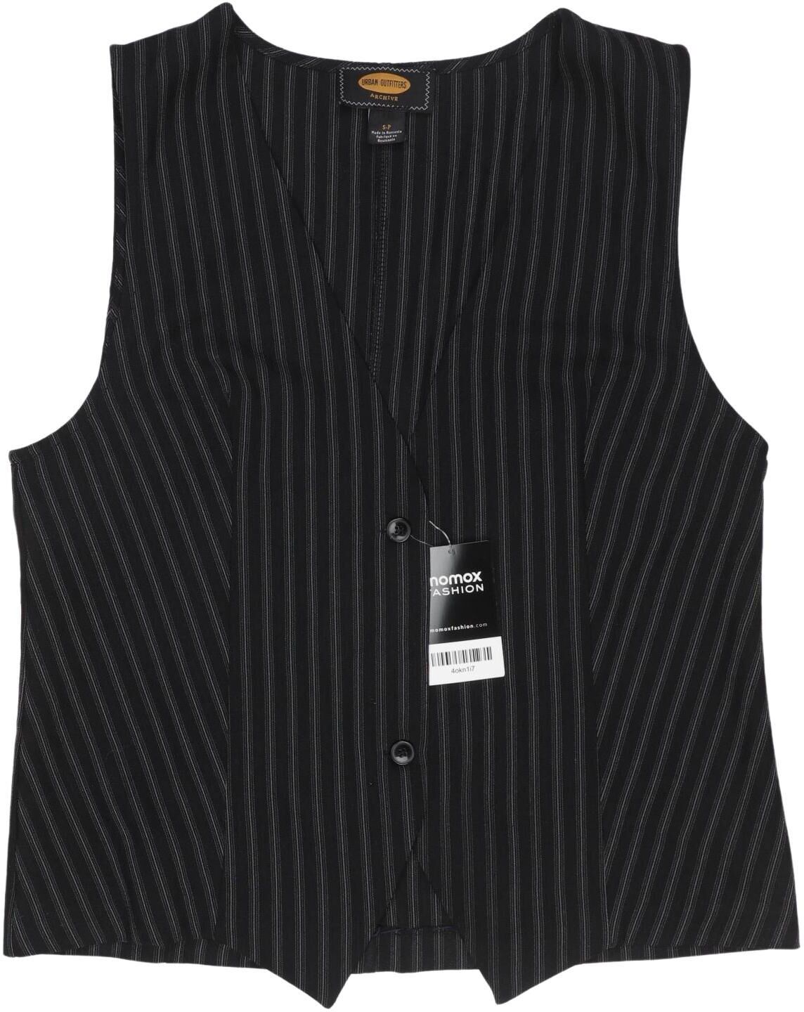 Urban Outfitters Damen Weste, Schwarz, Gr. S, Synthetik / Viskose - Second Hand