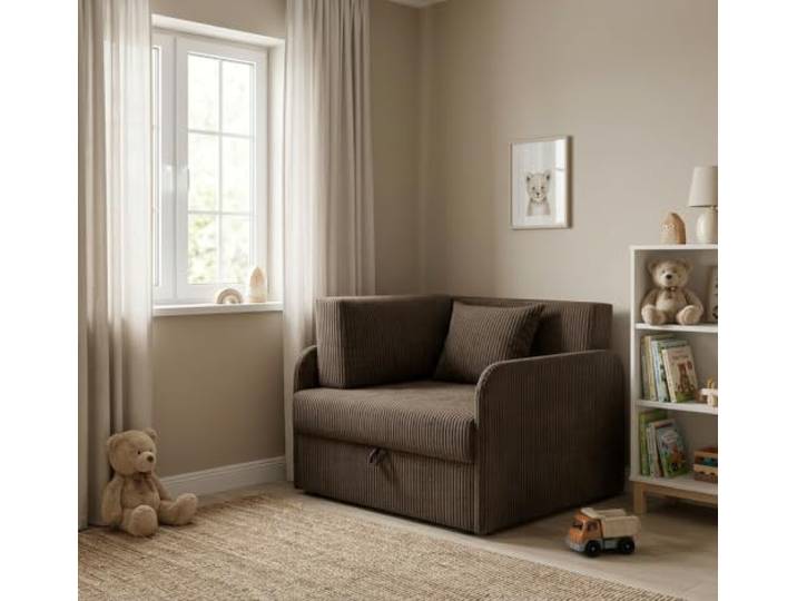 Family Meble Kinder-Schlafsofa Denis Apollo mit Bettkasten, ausziehbar – Variante Apollo 6