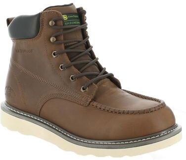 John Deere Built by Skechers Kadmiel-256131 - Mens 14 Brown Boot Medium