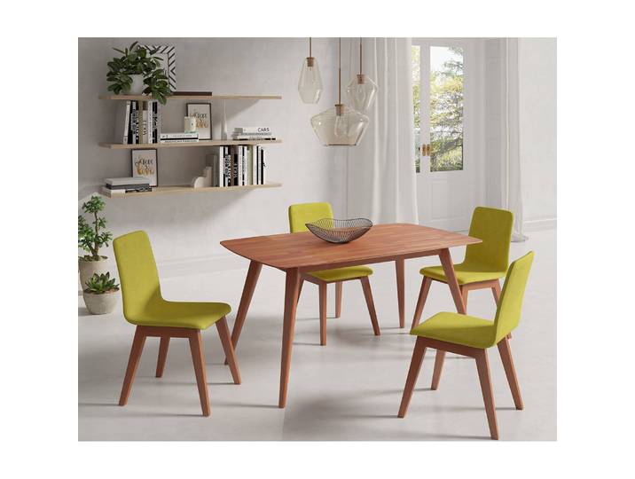 Esstisch Cortes 140 x 80cm Braun/Kirschbaum Dekor