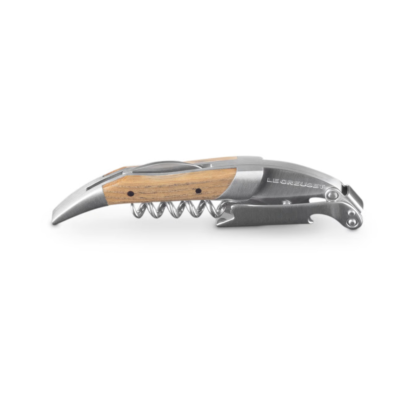 Le Creuset Premium Waiter's Friend kurkentrekker Oak