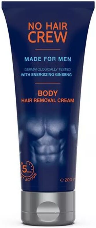 NO HAIR CREW - Enthaarungscreme für den Körper – Für Männer, 200 ml