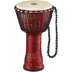 Meinl Cymbals African PADJ1-M-G10" Rope Tuned Medium Djembe Pharaoh's Script - Djembe