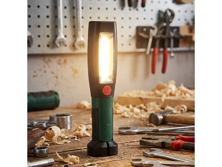 2in1 LED Arbeitslampe mit Magnetfuss und drehbarem Haken