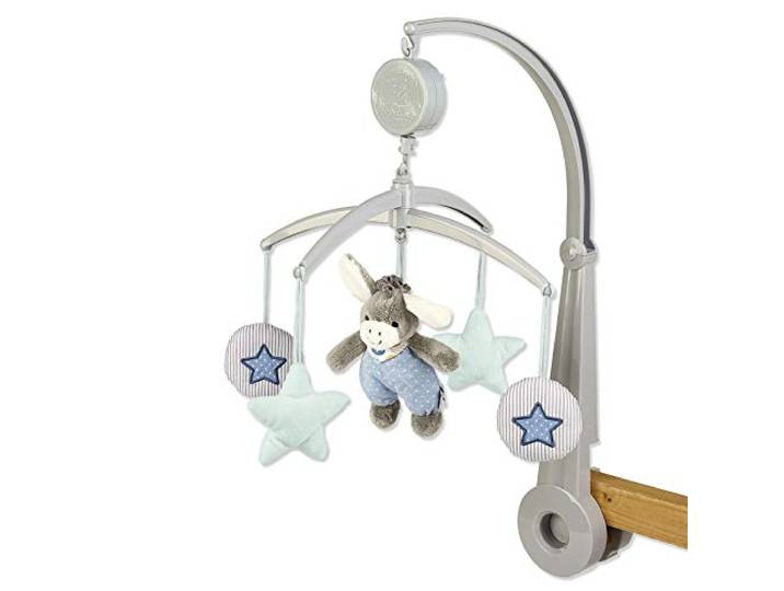 Sterntaler Mobile Esel Emmi, Gestänge, Spielwerk, Mobile-Figuren, Alter: Für Babys ab der Geburt, Mehrfarbig, 1 Stück (1er Pack)