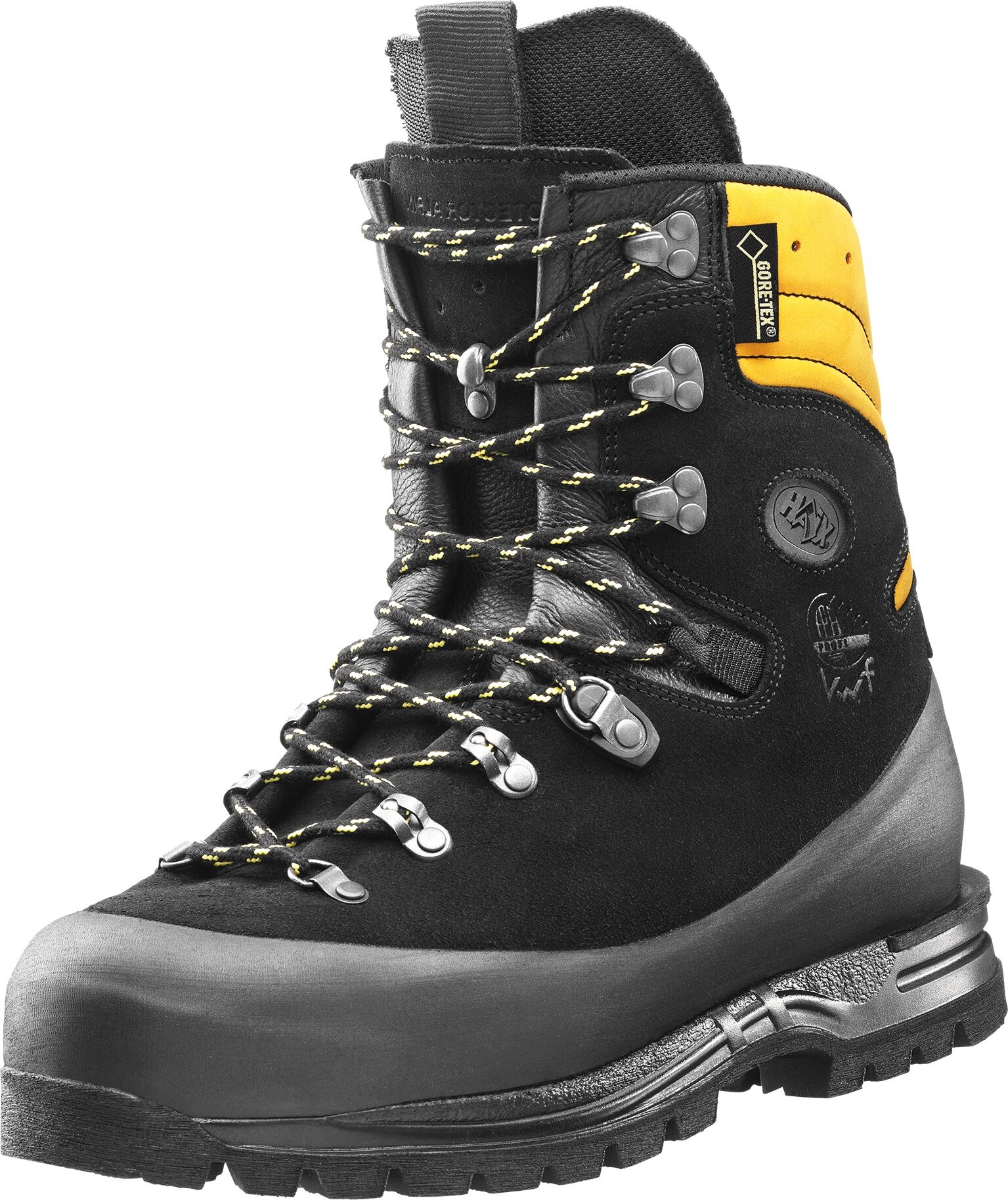 Sicherheitsstiefel HAIX "Protector Alpin" Gr. 11, schwarz, 11, Obermaterial: 100% Rindsleder Leather cow., Schuhe