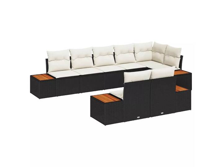VidaXL - Outdoor-sofa poly-rattan, One Size, Multicolor