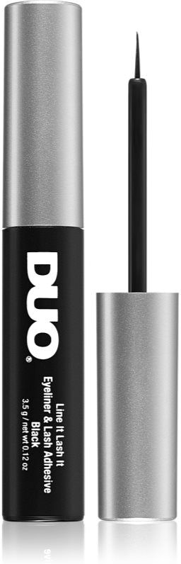 Ardell Duo Line It Lash It colle faux-cils avec pinceau teinte Black 3.5 g