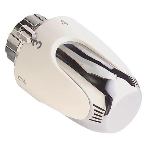 Thermrad Reguleringsgreb crom/hvid, M30x1,5 passer på Csslr Design tilslutningssaet 9200131 (1000217165)