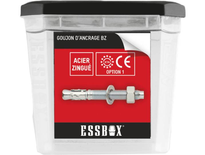 Goujon Essbox Scell-it Ancrage - Øm10 Mm X 95 Mm - Boite De 25 - Ex-92051110095