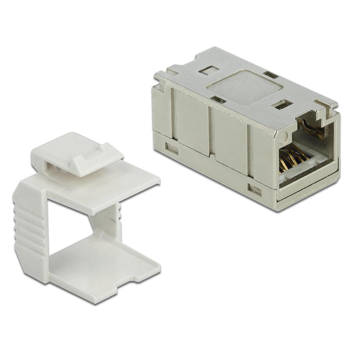 Delock Netzwerkkoppler - RJ-45 (W) bis RJ-45 (W) (Netzwerk Kupplung) (86012)