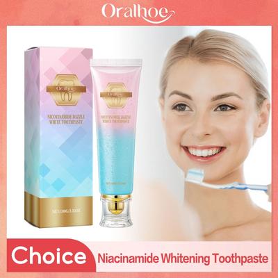 Uplift Essentials Niacinamide Whitening Toothpaste For Dental Stain Removal And Fresh Breath 300g Boxed