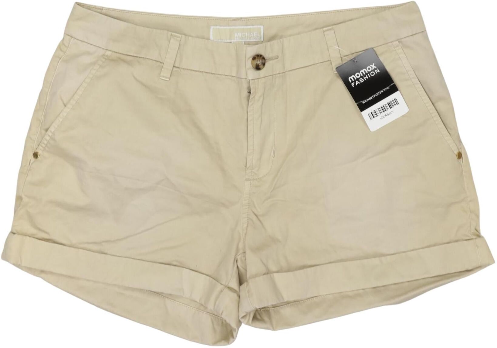 Michael Michael Kors Damen Shorts, Beige, Gr. M (US 6), Baumwolle - Second Hand