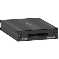 SxS PRO X Single-Slot Card Reader, Kartenleser schwarz, Thunderbolt 3