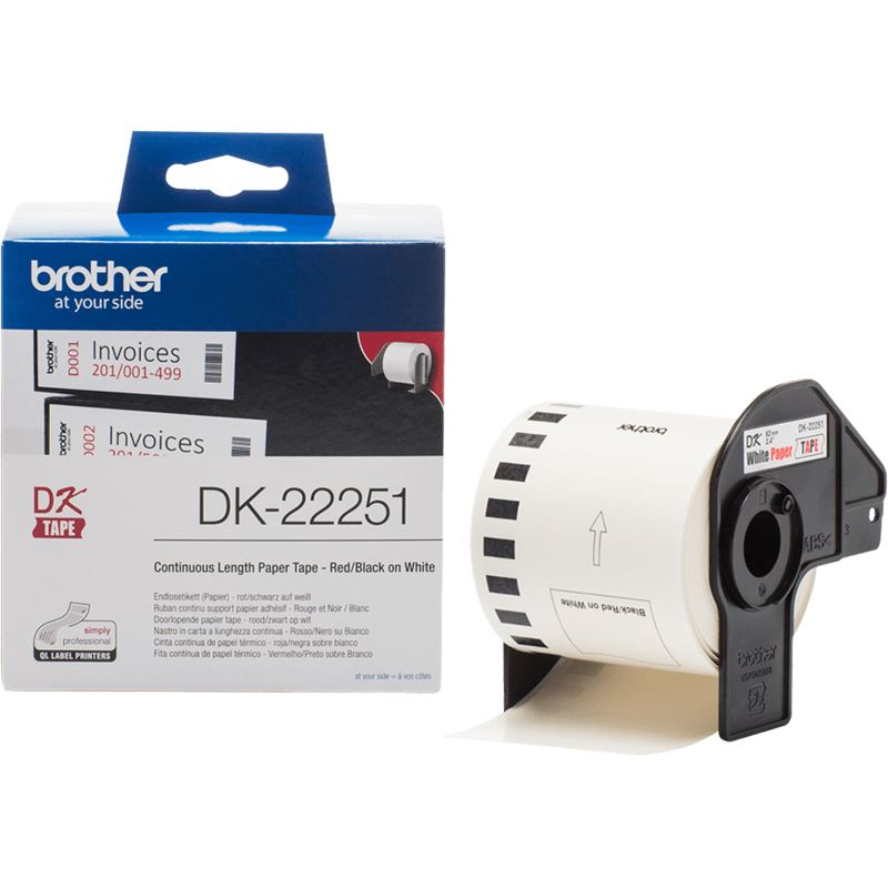 Brother Papier 15.24m weiß