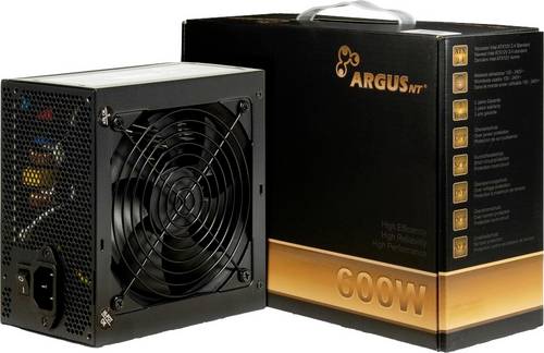 Inter-Tech ArgusNT BPS-600 PC Netzteil 600 W ATX 80PLUS Bronze