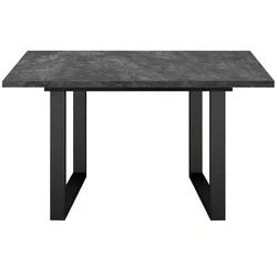 Mäusbacher Esstisch mit Auszug Big System 140 (190) x 90 cm Dekor Grau