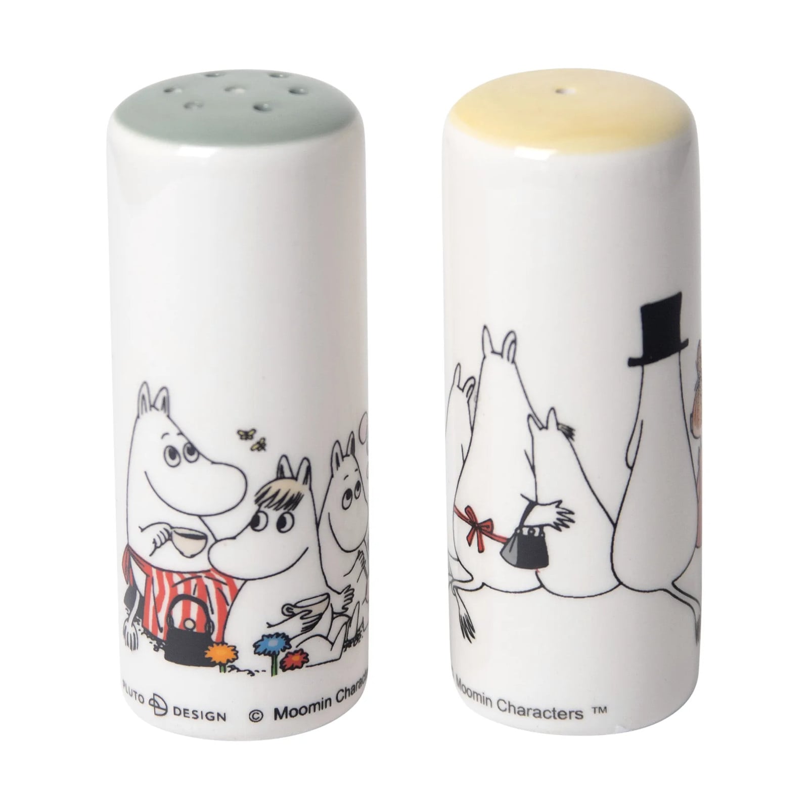 Pluto Design Moomin Love zout- en peperkaraf Wit-multi