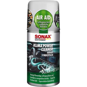 Sonax Klimaanlagenreiniger Klima Power Cleaner, für Auto, AirAid symbiotisch, Ocean-fresh, 100ml