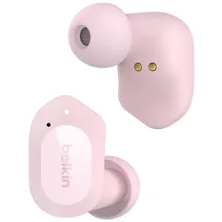 Belkin SoundForm Play True Wireless In-Ear Kopfhörer mit Mikrofon, rosa