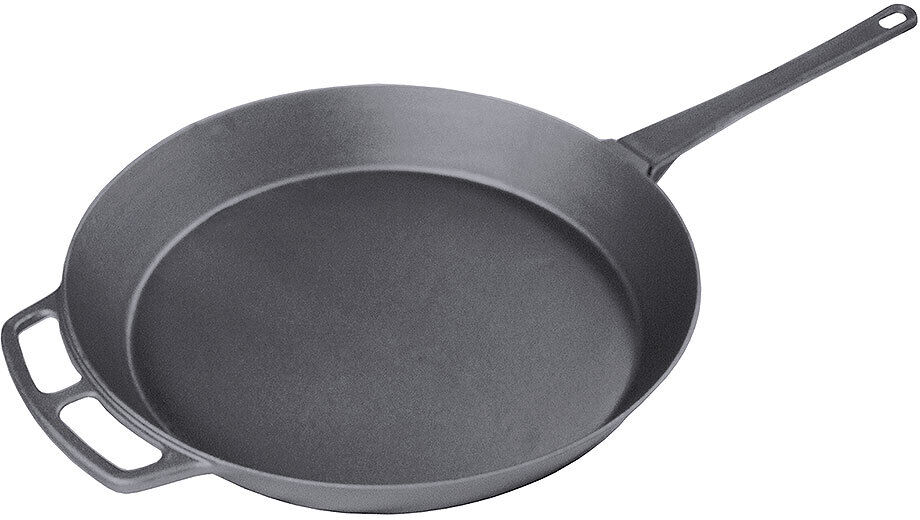 Contacto Padella Gigante in Ghisa 55 cm con Manico Lungo Rimovibile 48 cm