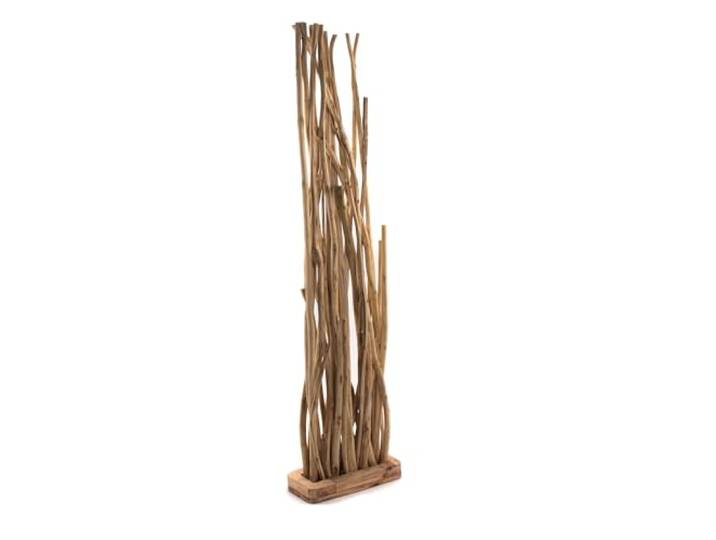 Äste RAUMTEILER Botanic Teak Holz,170cm Natur Paravent, Holz Trennwand, Sichtschutz, Zweige Dekoobjekt, Raumtrenner, Teak Äste Dekoobjekt