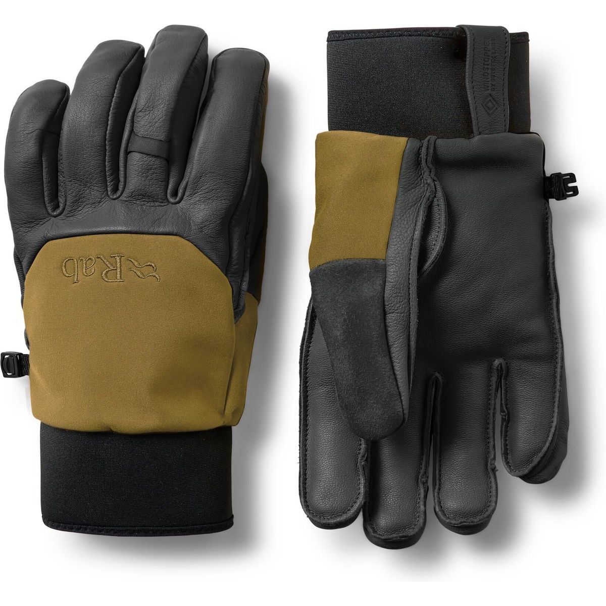 Rab Analyst Windstopper Gloves oak (OAK) S QAJ-79-OAK-SML