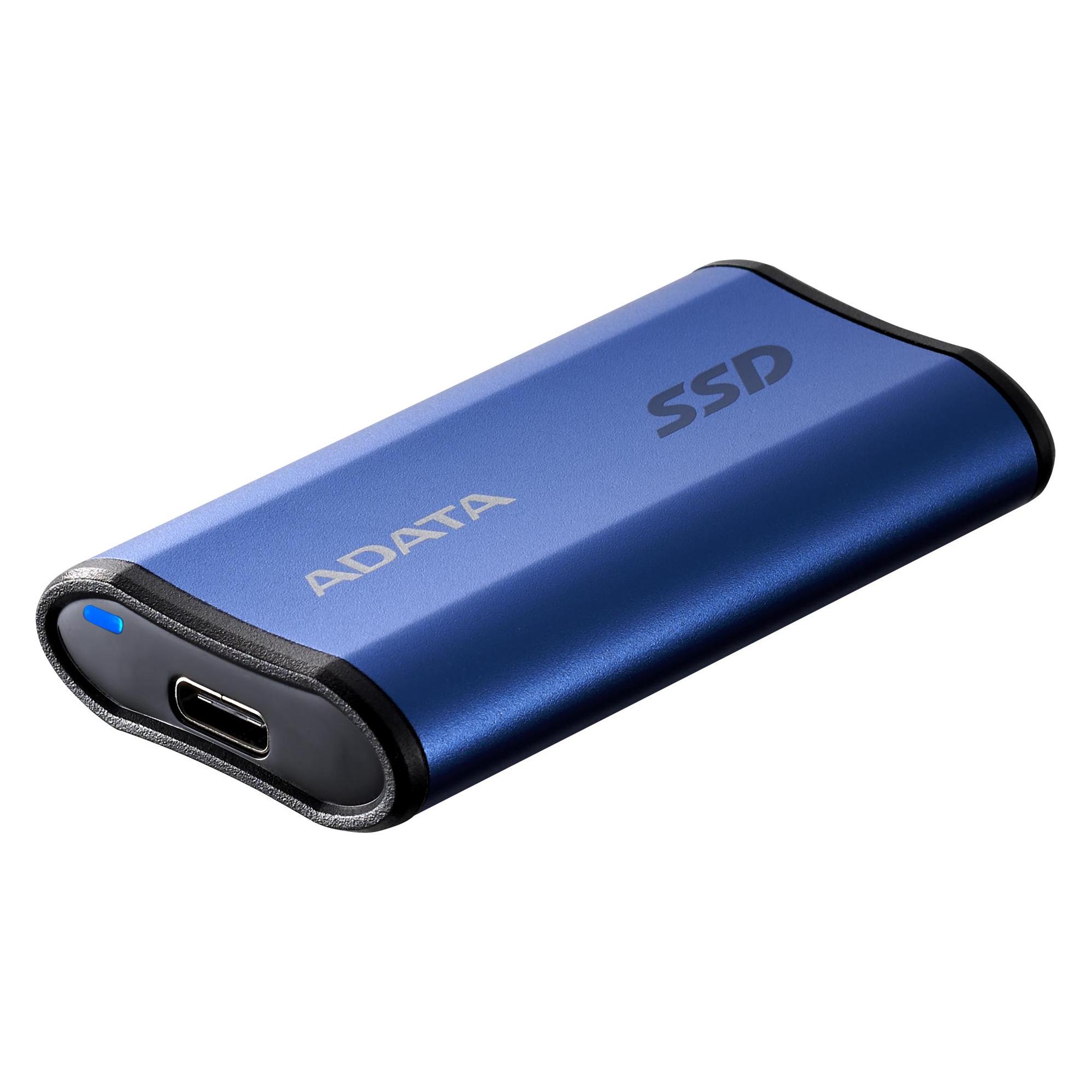 Adata Dysk zewnętrzny SSD SE880 1TB USB3.2A/C Gen2x2 Niebieski (1 TB) (AELI-SE880-1TCBU)