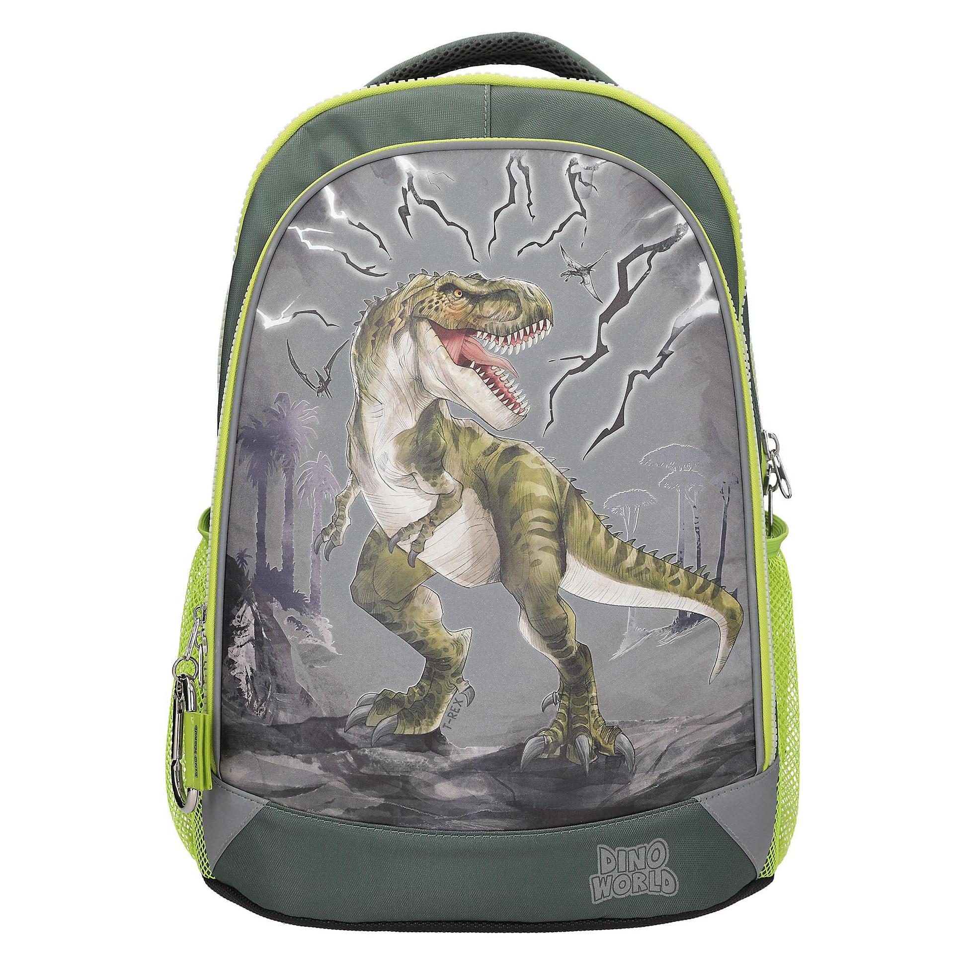 Dino World - Schoolbackpack REFLECTOR ( 0411759 ) (0411759)